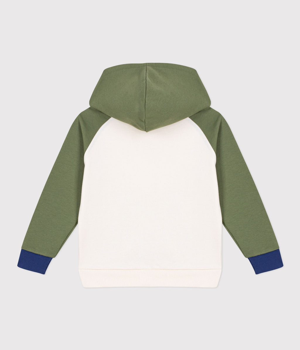 Sweatshirt à capuche enfant en coton – D1