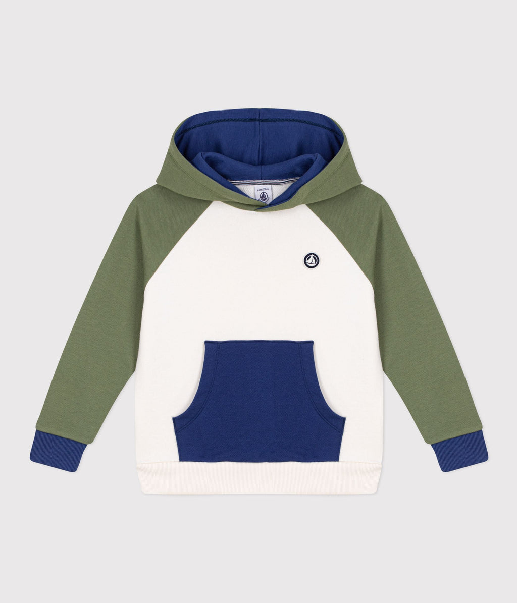 Sweatshirt à capuche enfant en coton – F1