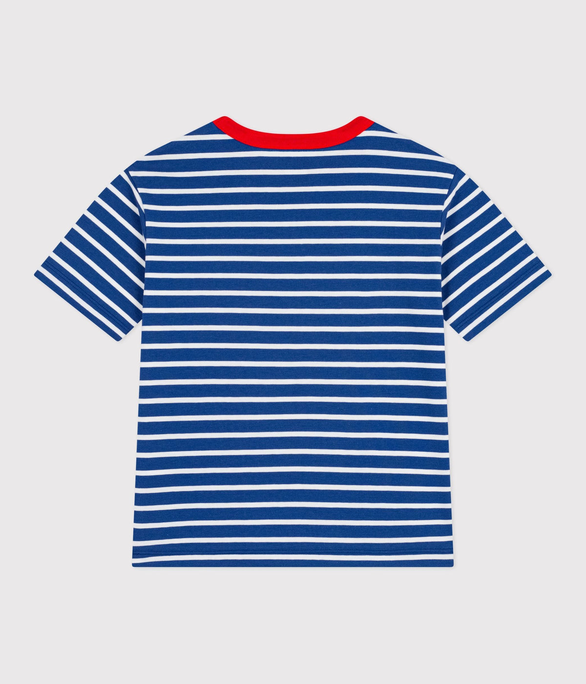 Tee-shirt enfant manches courtes en coton à rayures – D1