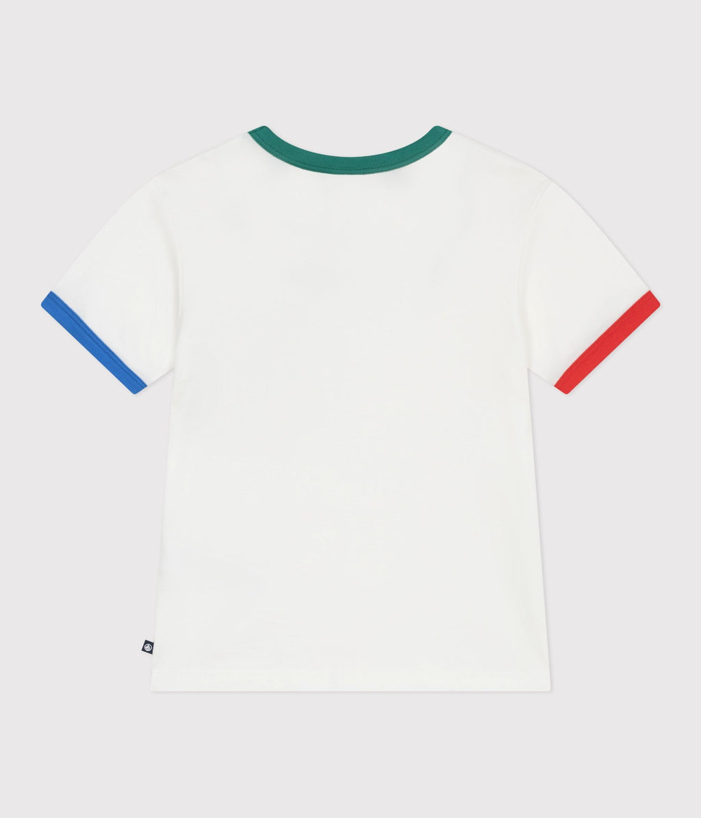 Tee-shirt enfant manches courtes en coton – D1