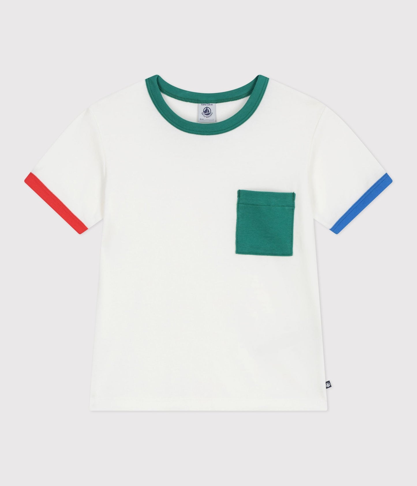 Tee-shirt enfant manches courtes en coton – F1
