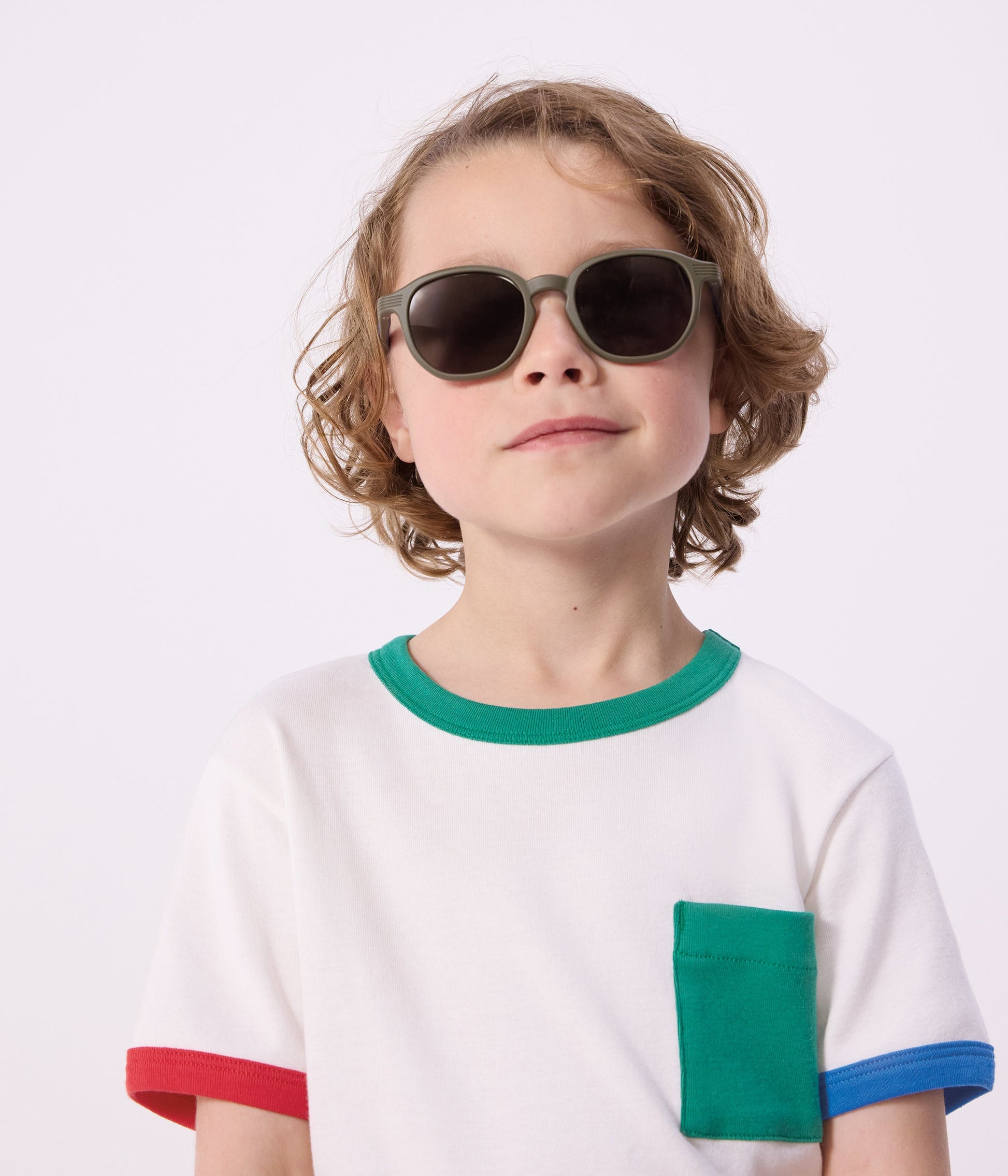 Tee-shirt enfant manches courtes en coton – J3