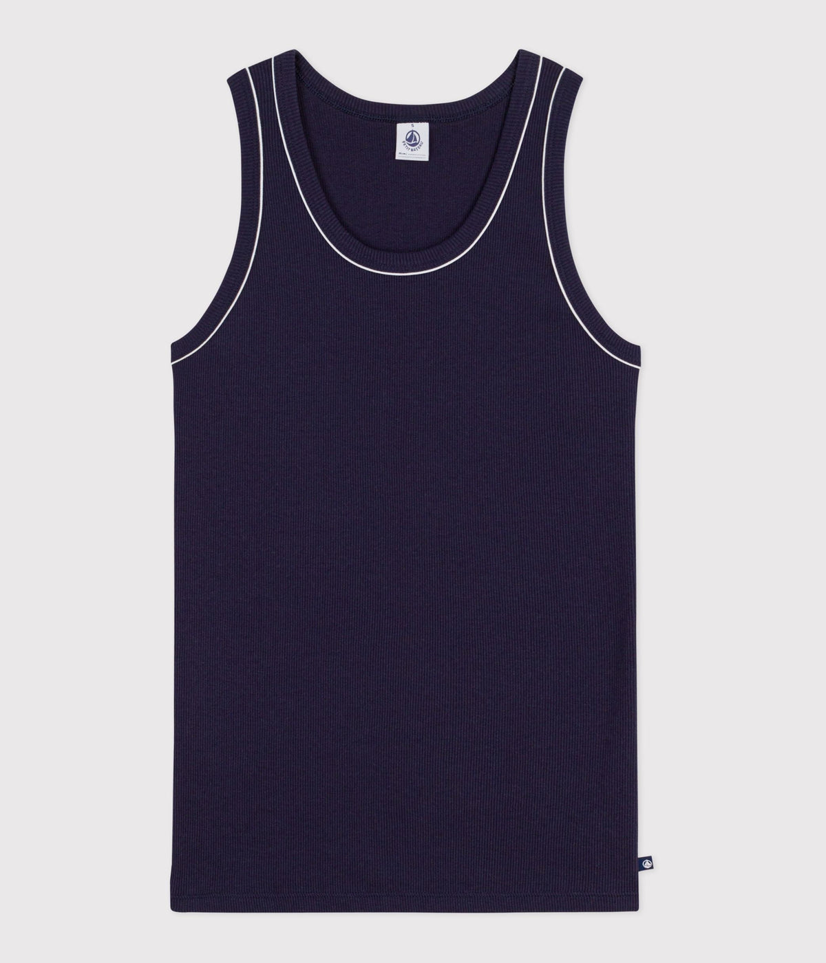 Débardeur femme en coton uni – F1