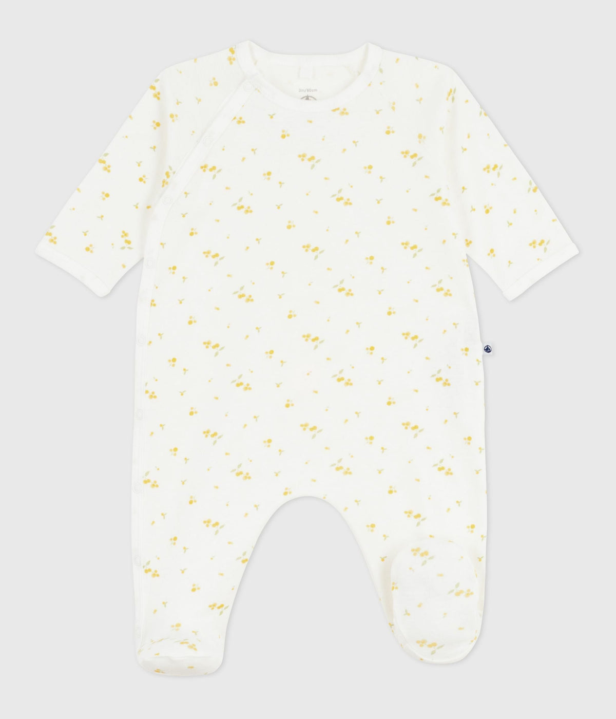 Pyjama bébé en coton fleuri – F1