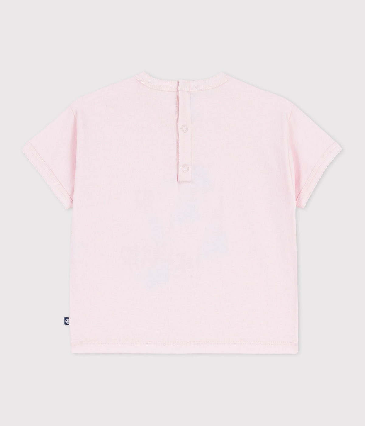 Tee-shirt bébé en coton à manches courtes à motif – D1