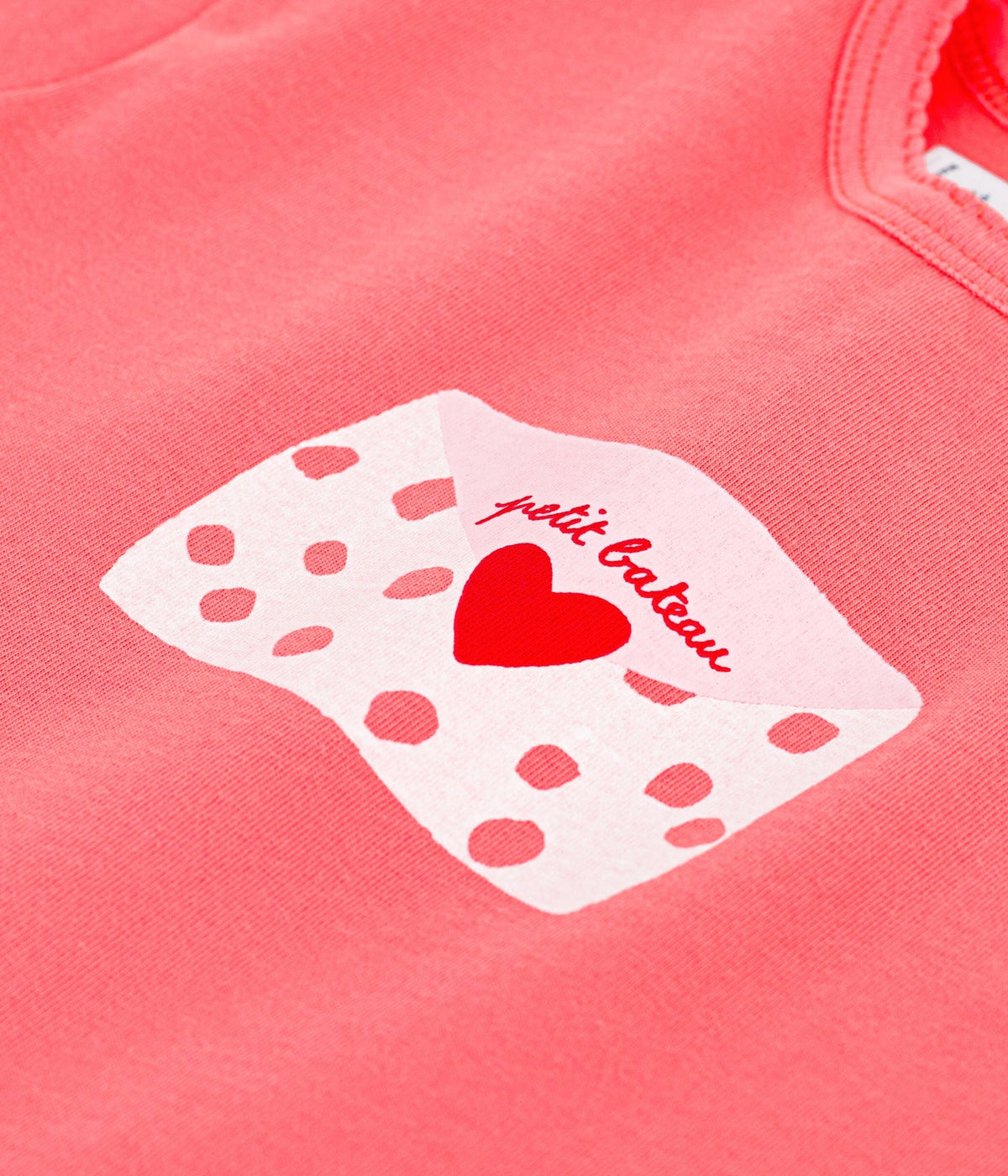 Tee-shirt bébé en coton à manches courtes à motif – Z1