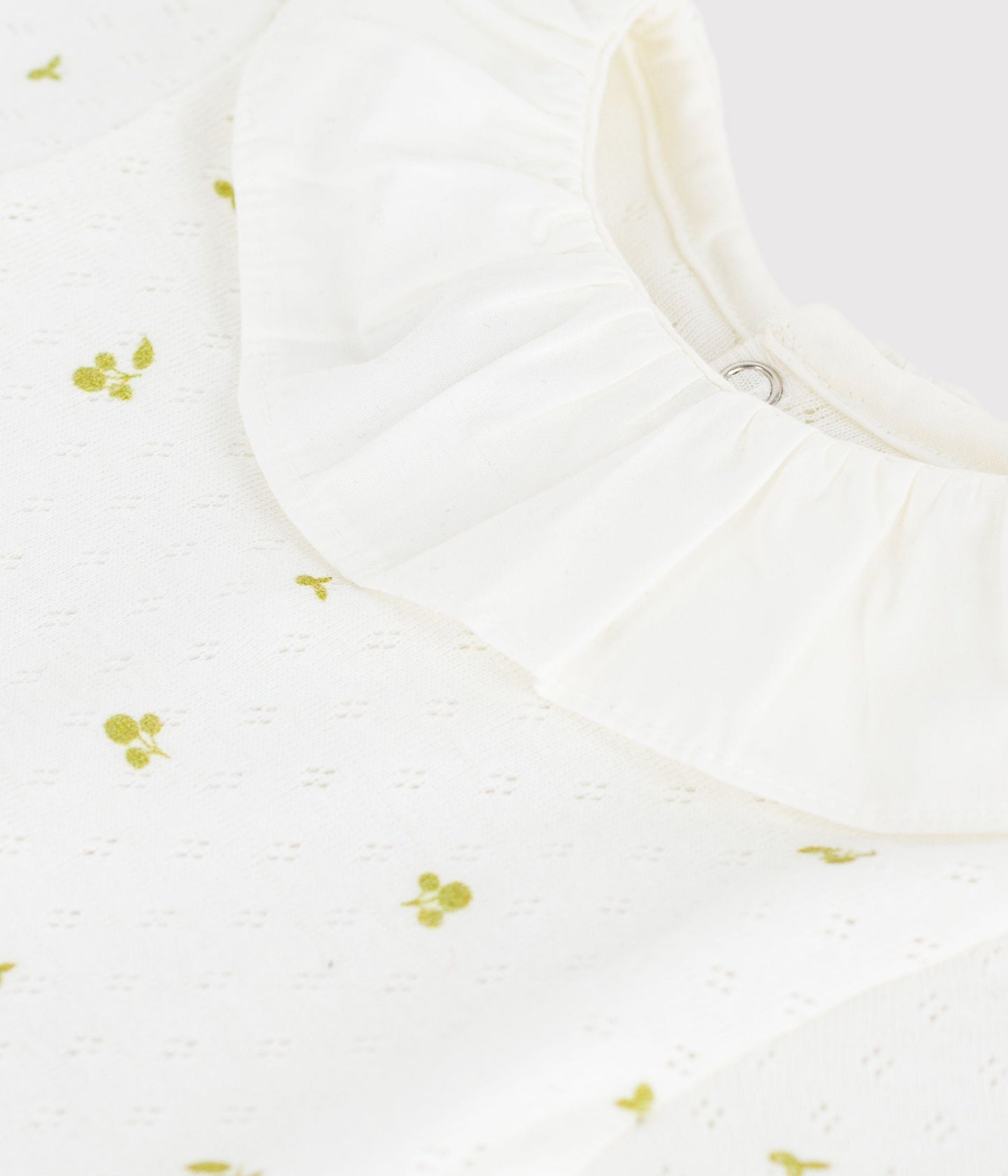 Body bébé en coton à col, imprimé fleurs – Z1