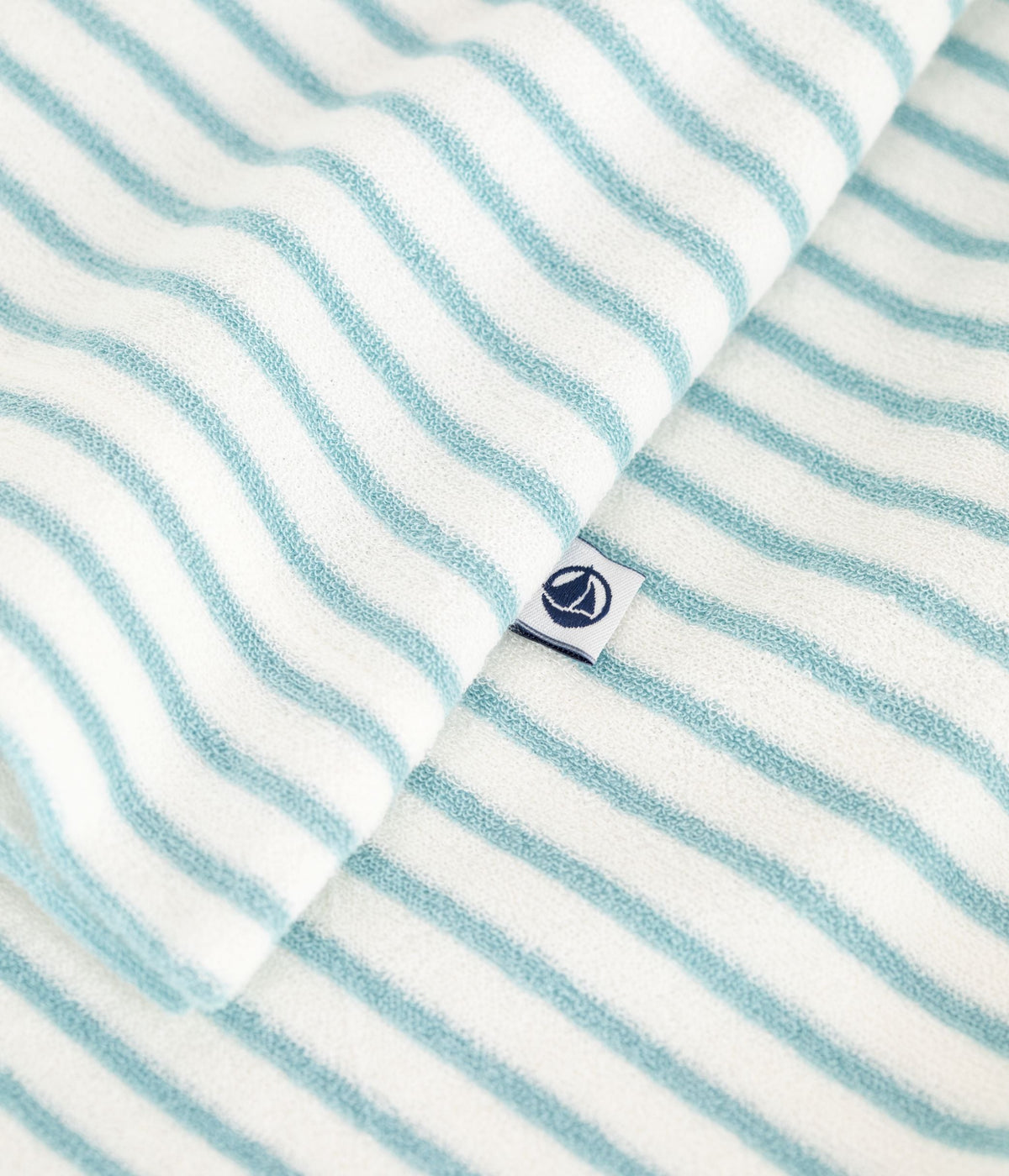 Pyjama short femme en coton éponge à rayures – Z1