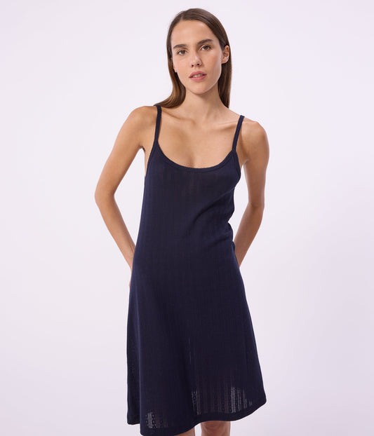 Nuisette femme en coton ajouré – J1