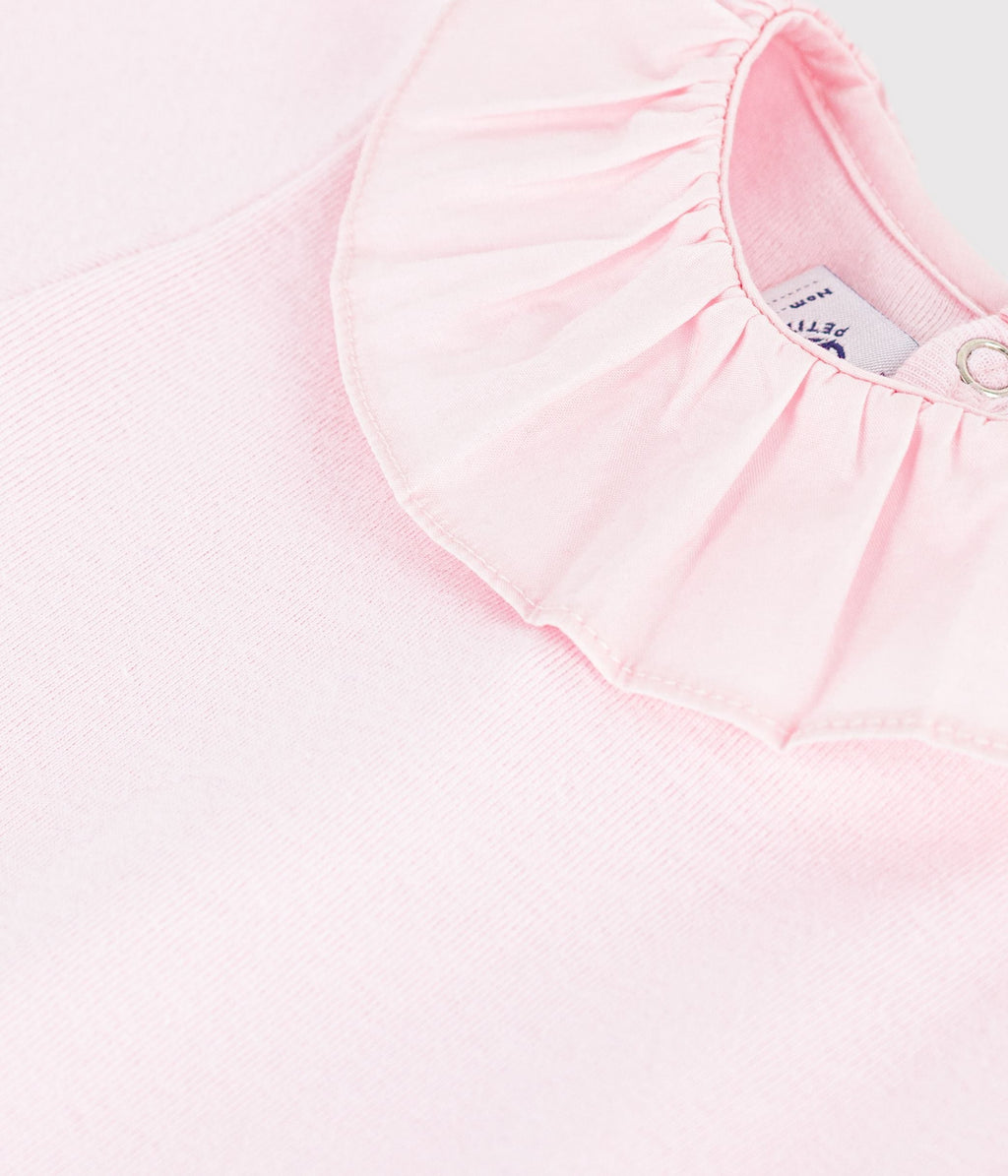 Body bébé en coton à col, uni – Z1