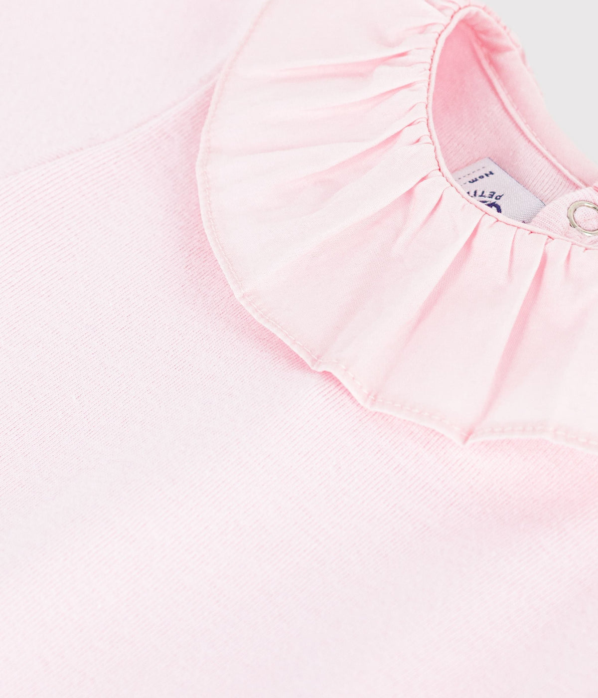 Body bébé en coton à col, uni – Z1