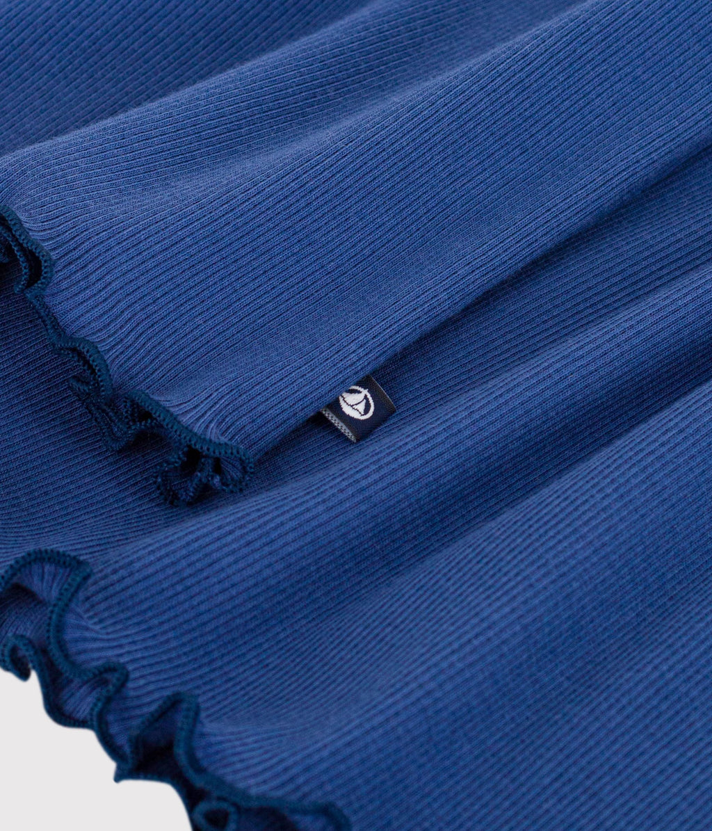 Robe sans manches enfant en coton uni – Z1