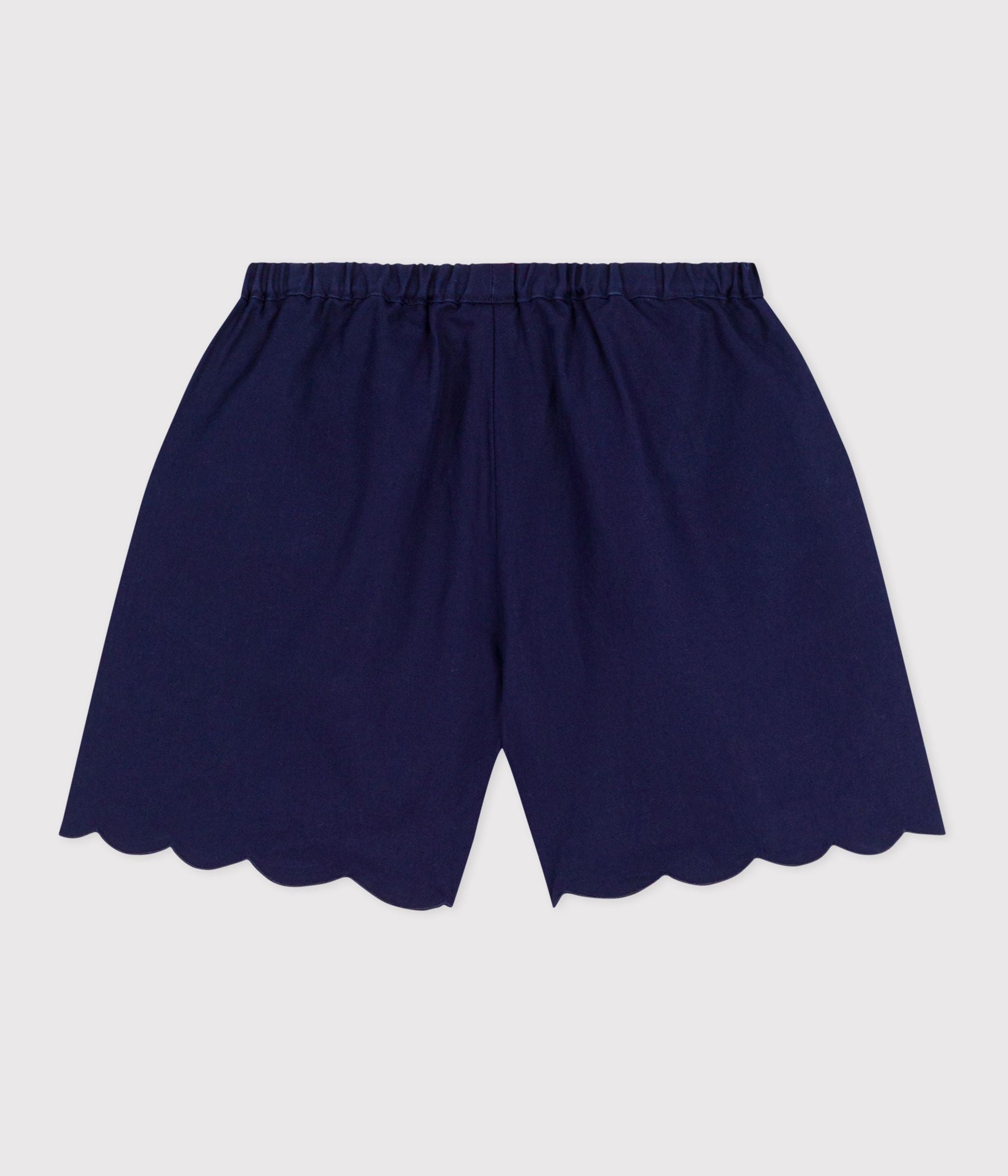 Short enfant en coton uni – D1