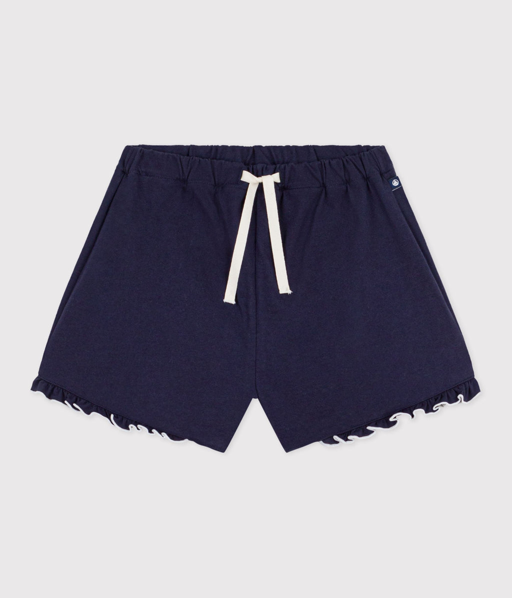 Short enfant en coton uni – F1