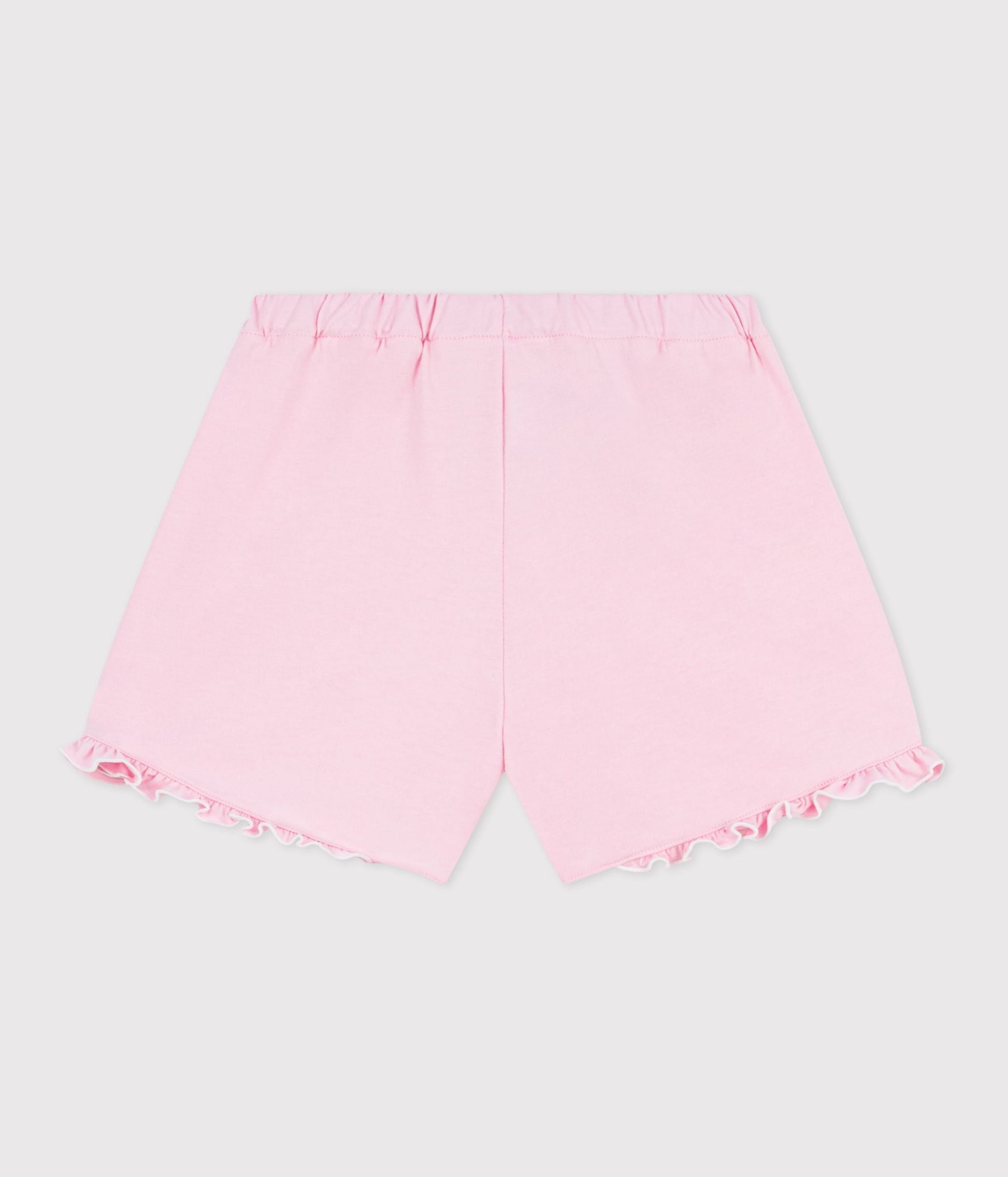 Short enfant en coton uni – D1