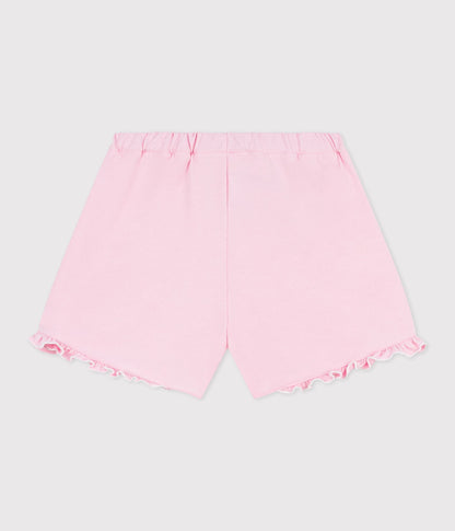 Short enfant en coton uni – D1