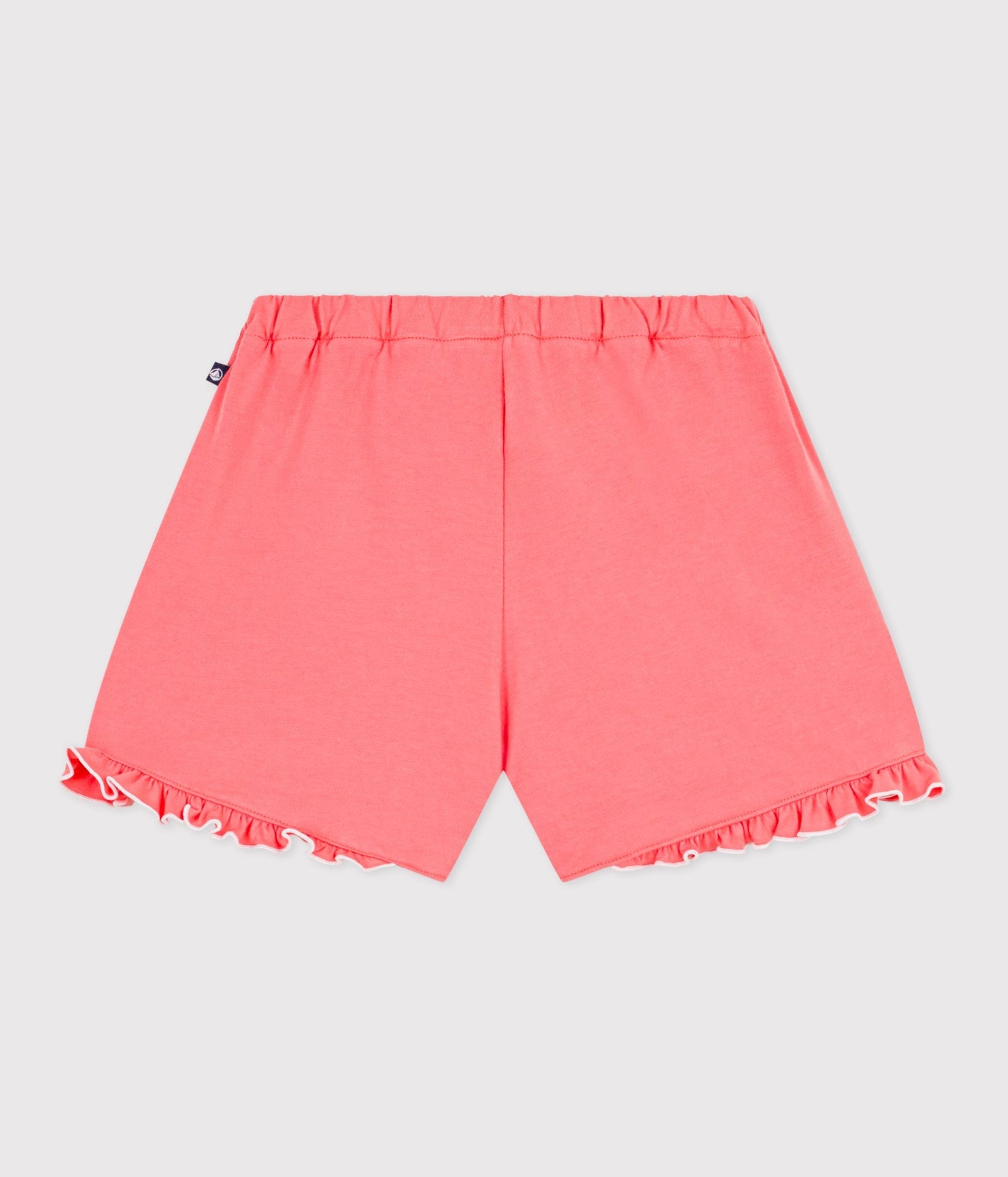 Short enfant en coton uni – D1
