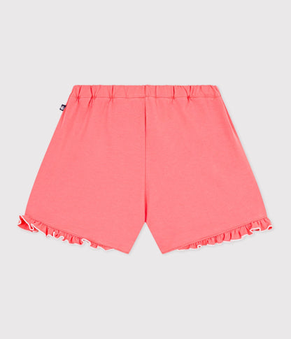 Short enfant en coton uni – D1
