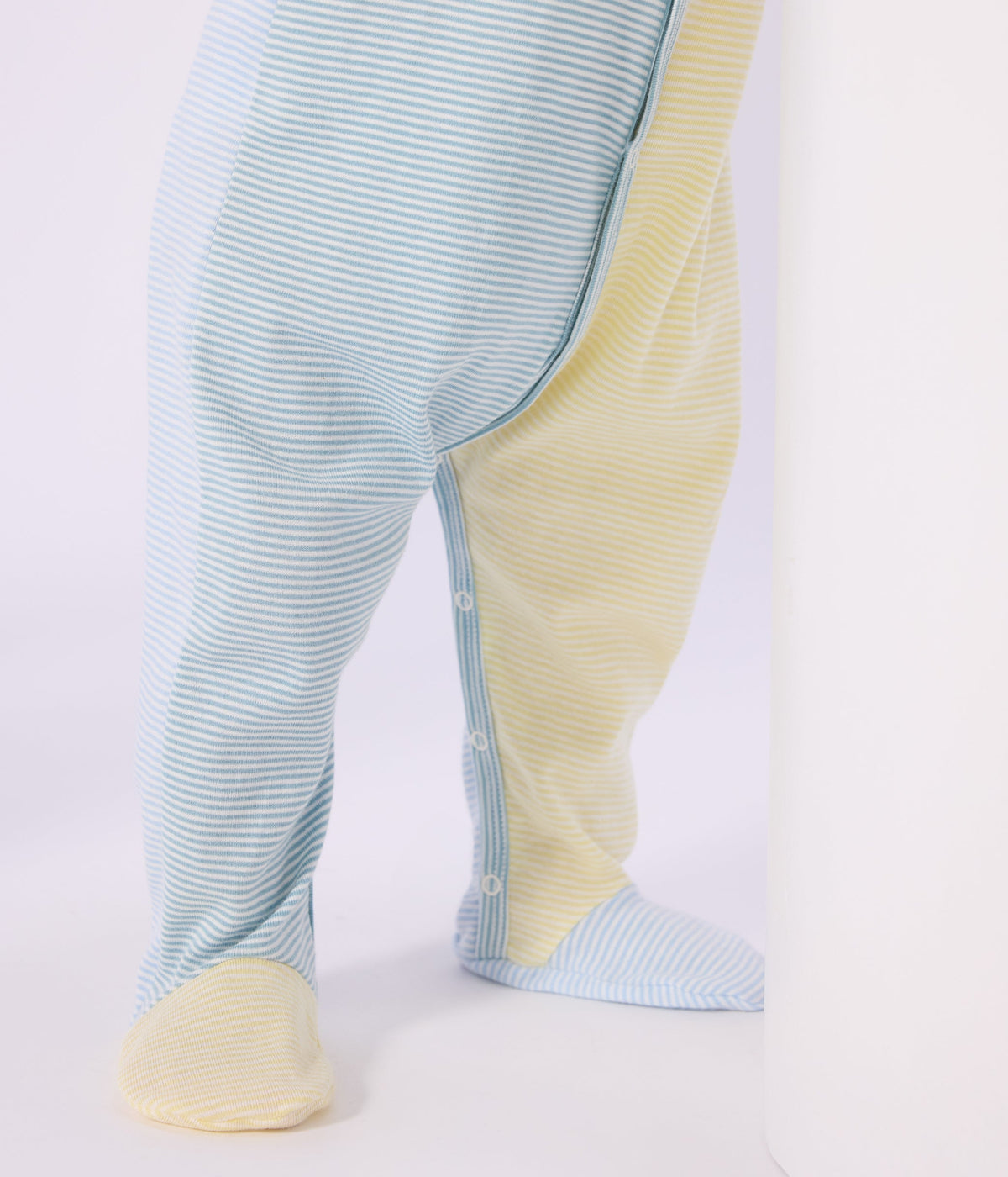 Pyjama bébé en coton imprimé à rayures – J2