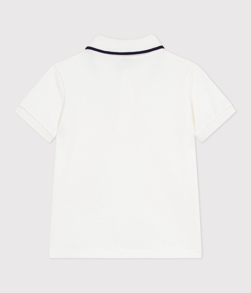 Polo enfant à manches courtes en coton – D1