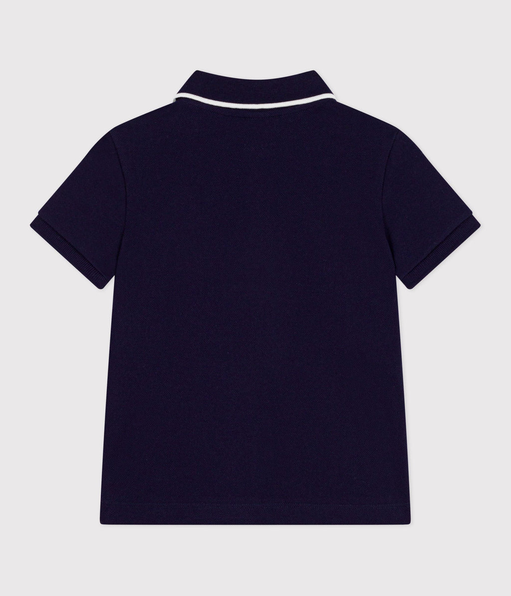 Polo enfant à manches courtes en coton – D1