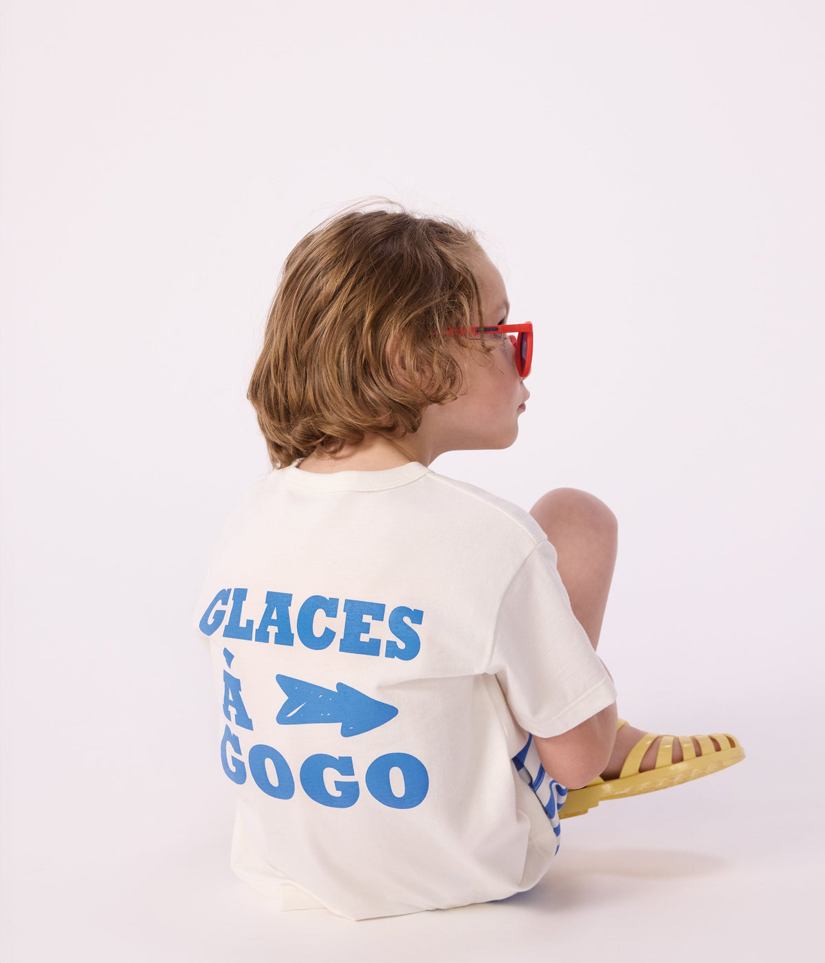 Tee-shirt enfant manches courtes en coton – J1