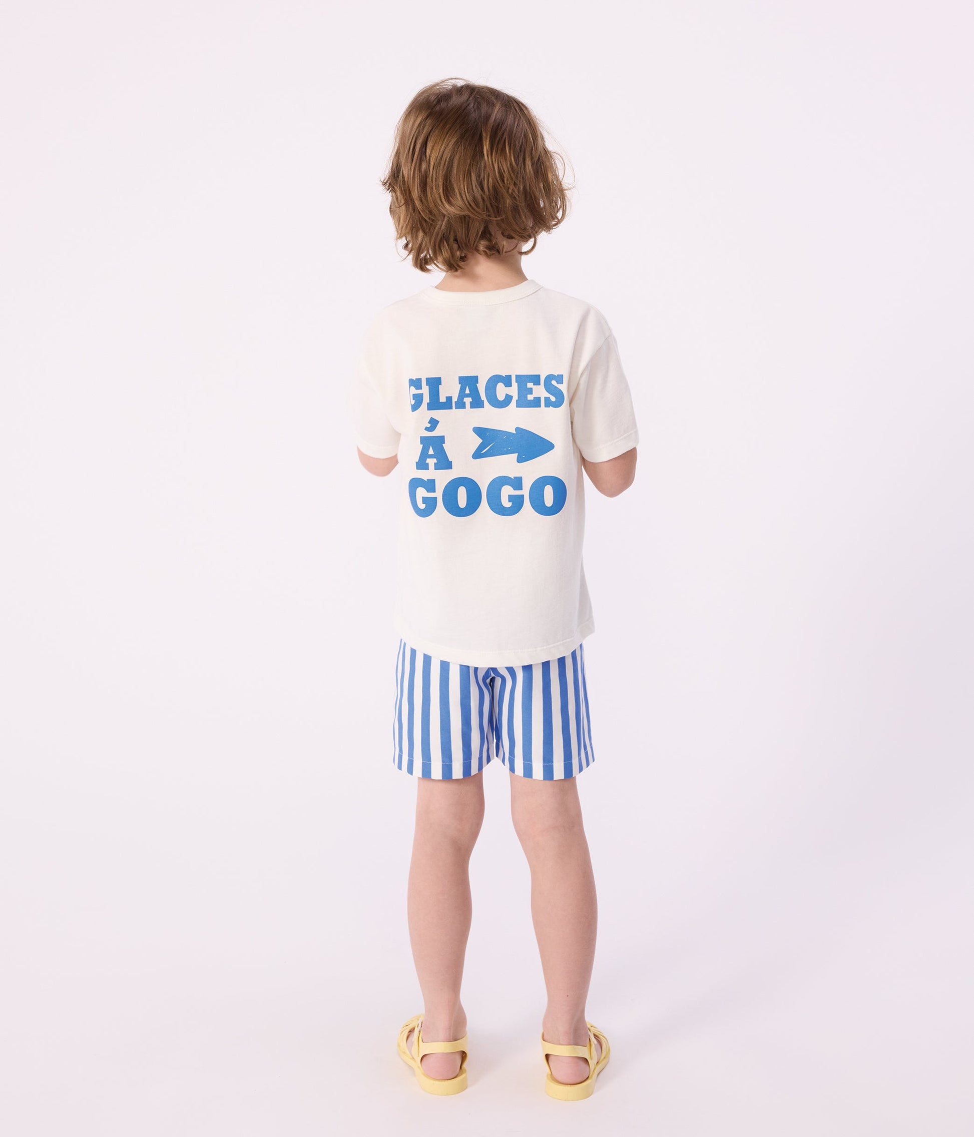 Tee-shirt enfant manches courtes en coton – J3