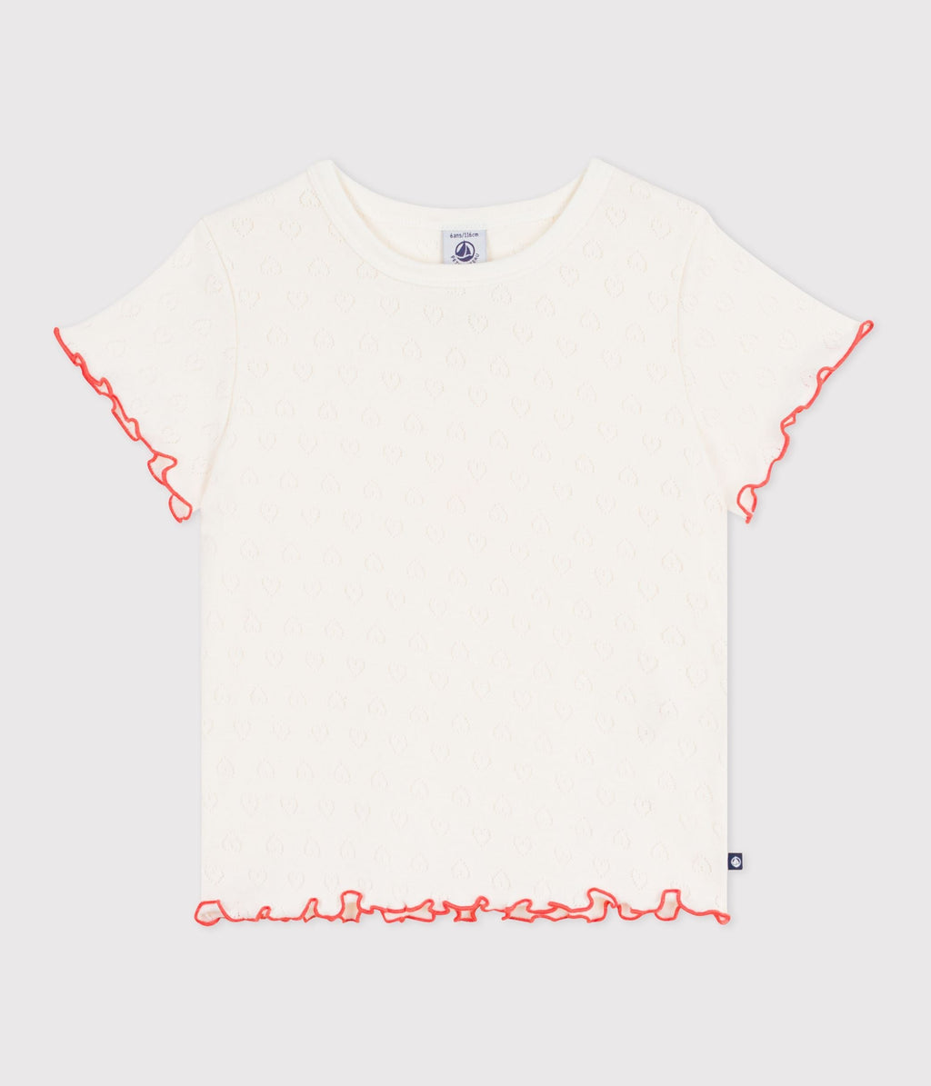 Tee-shirt enfant manches courtes en coton – F1