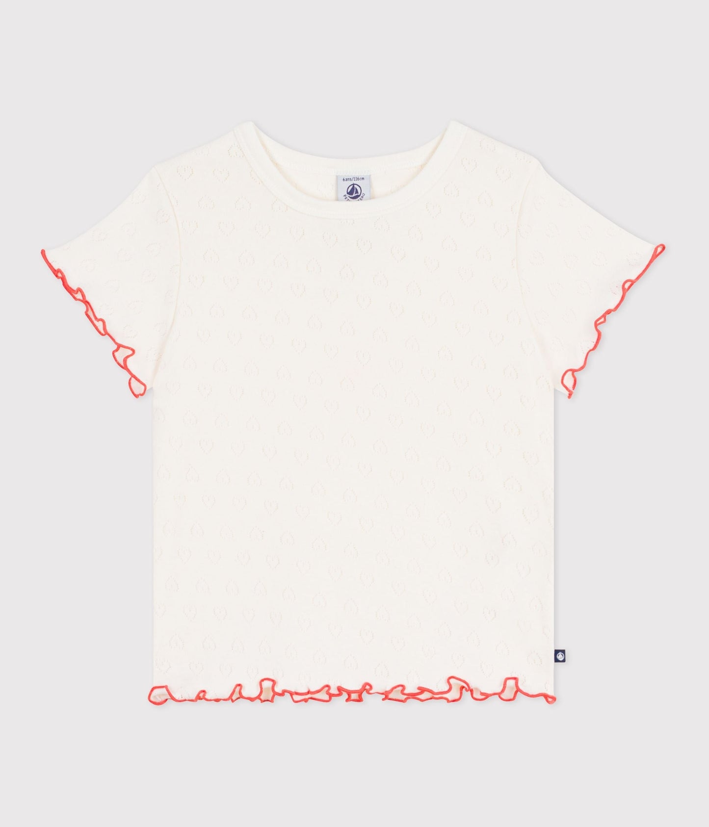 Tee-shirt enfant manches courtes en coton – F1