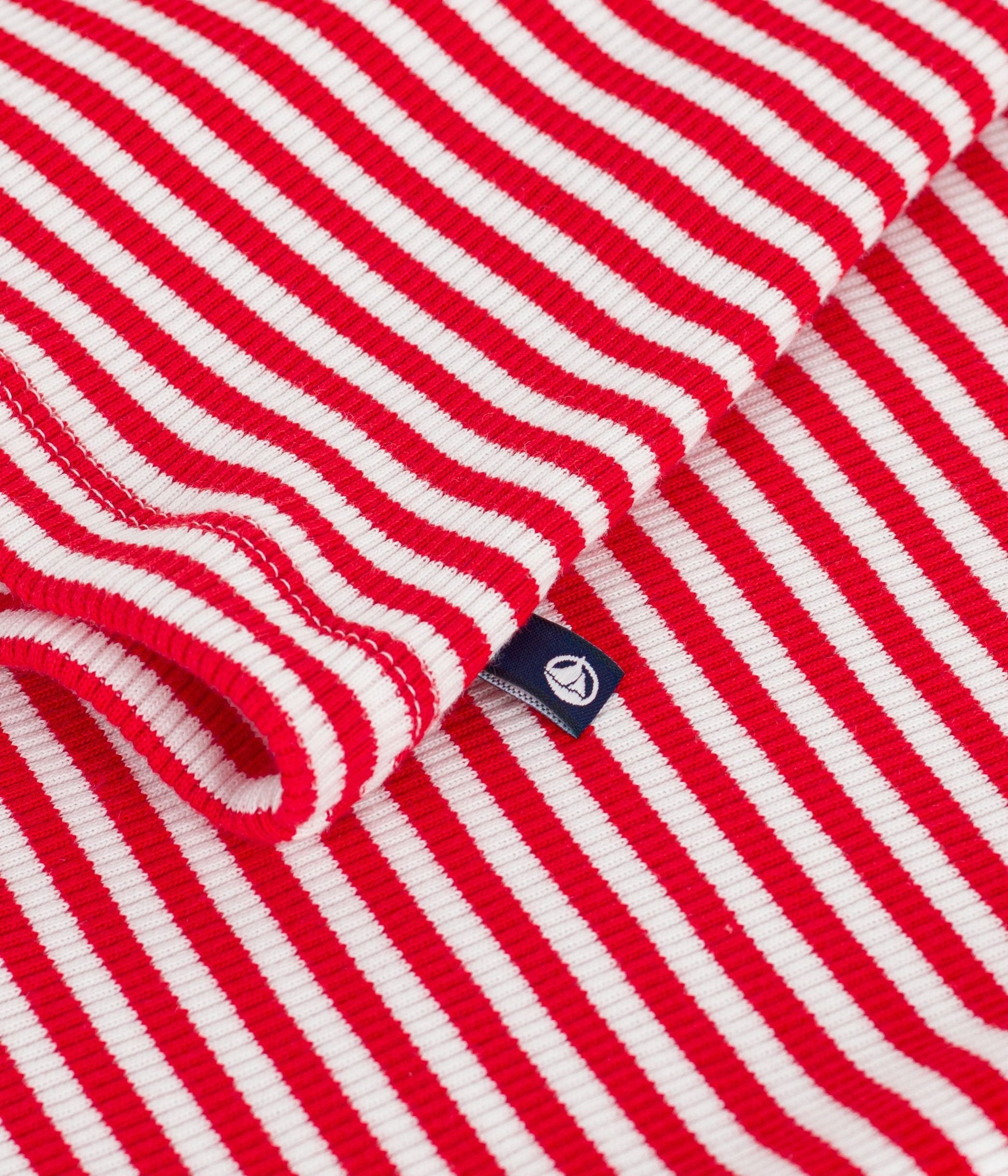 Tee-shirt femme en coton manches courtes à rayures – Z1