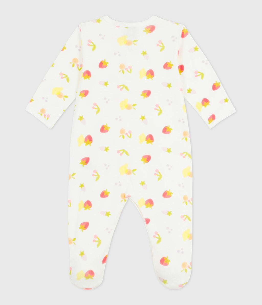Pyjama bébé en coton imprimé fruits – D1