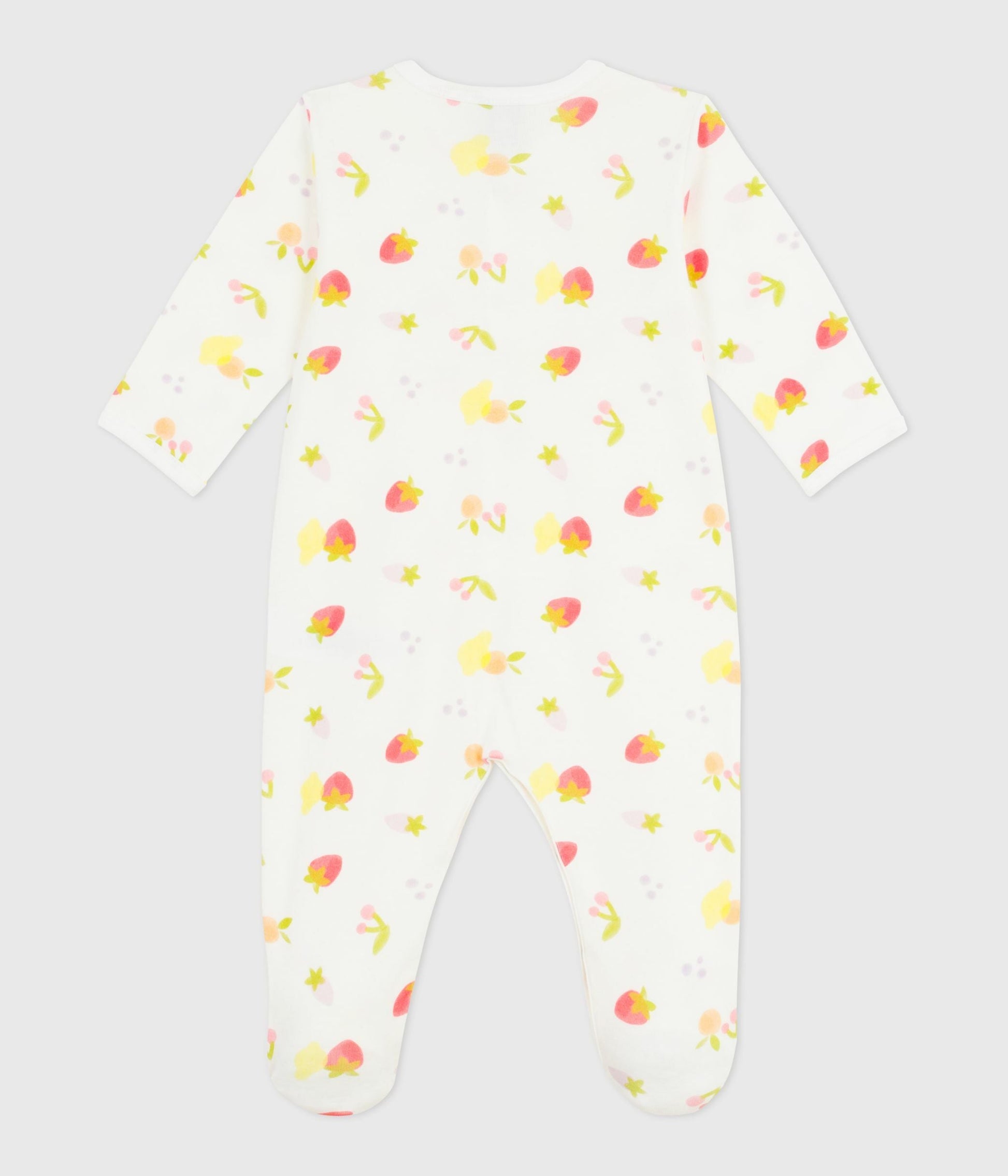 Pyjama bébé en coton imprimé fruits – D1