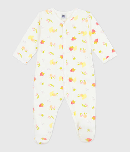Pyjama bébé en coton imprimé fruits – F1