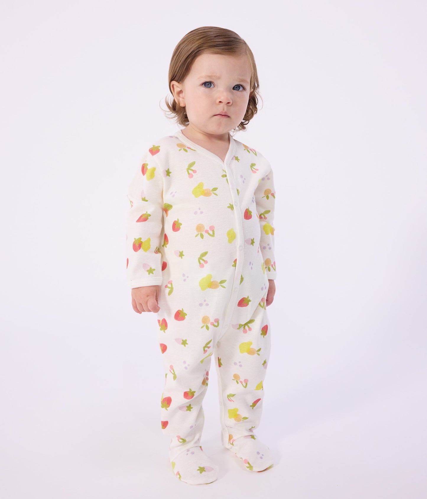 Pyjama bébé en coton imprimé fruits – J1