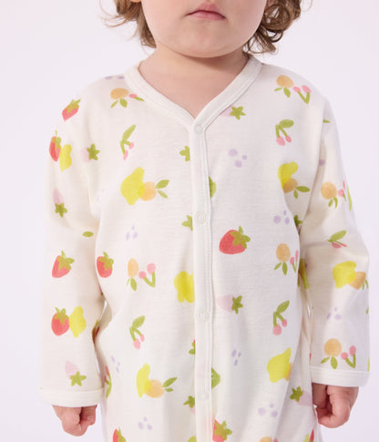 Pyjama bébé en coton imprimé fruits – J2