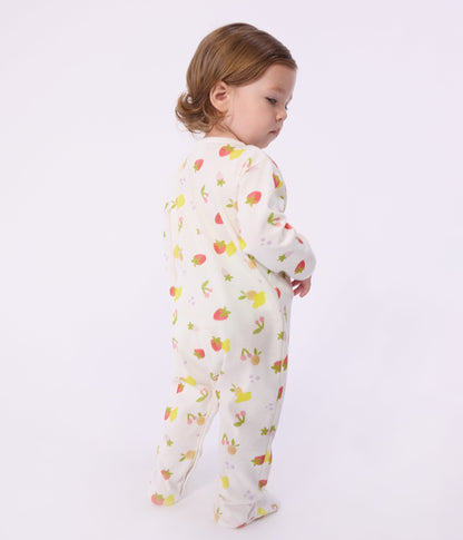 Pyjama bébé en coton imprimé fruits – J3
