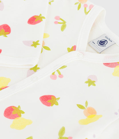 Pyjama bébé en coton imprimé fruits – Z1