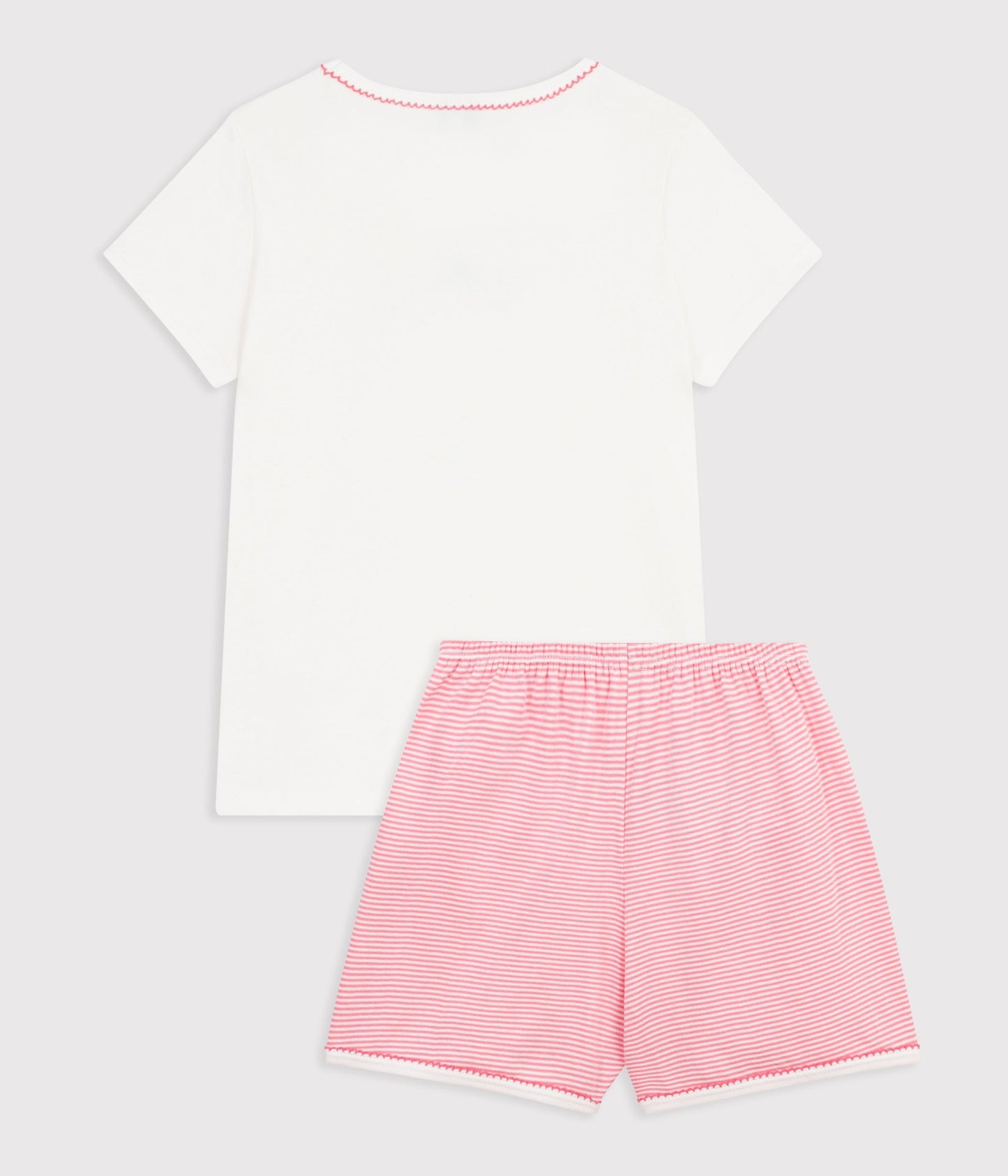 Pyjama short enfant en coton à motif océan