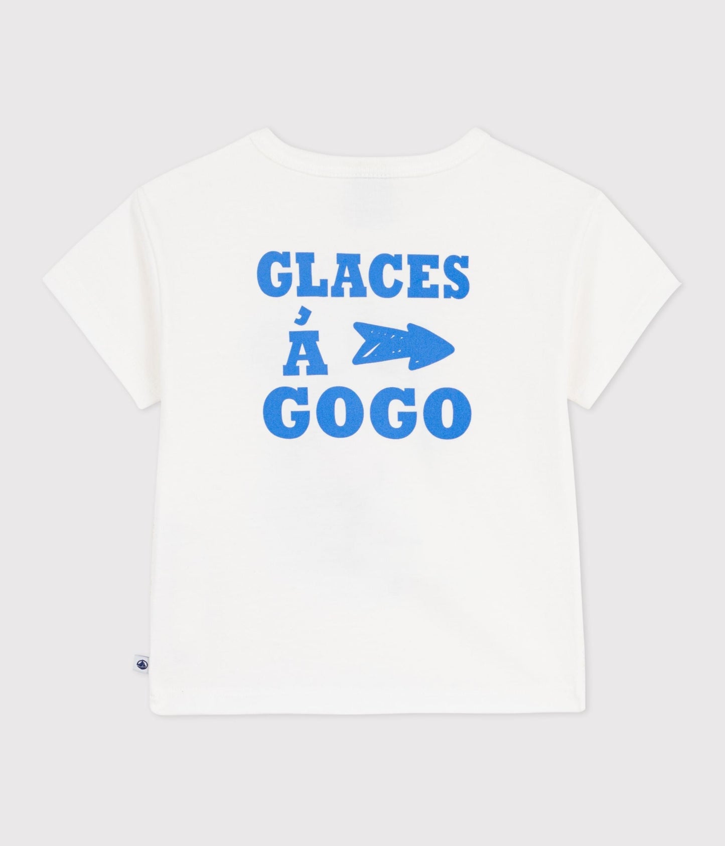 Tee-shirt bébé en coton à manches courtes, motif chien – D1