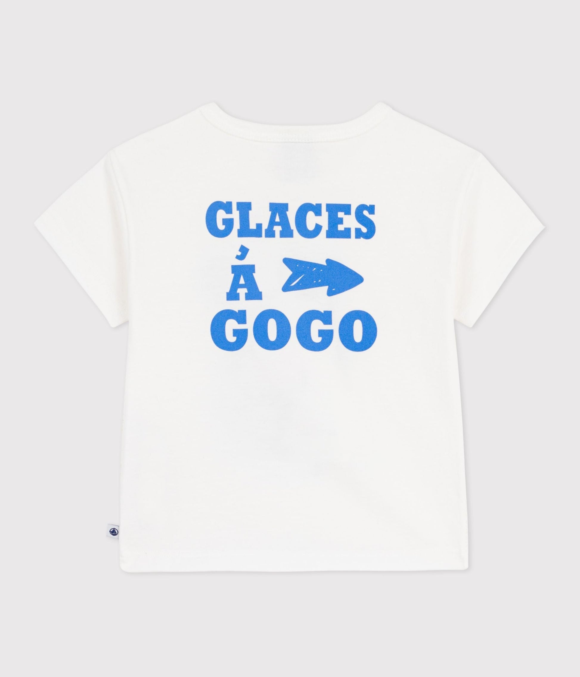 Tee-shirt bébé en coton à manches courtes, motif chien – D1