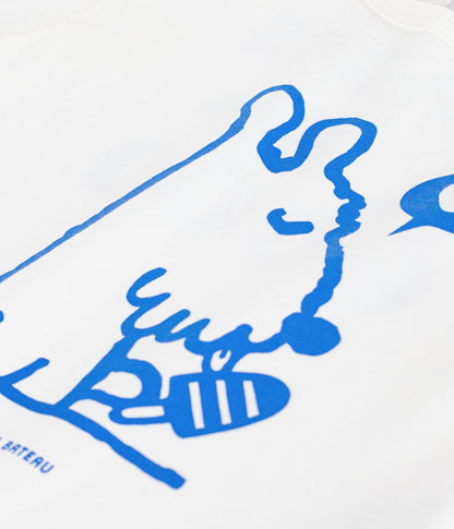 Tee-shirt bébé en coton à manches courtes, motif chien – Z1