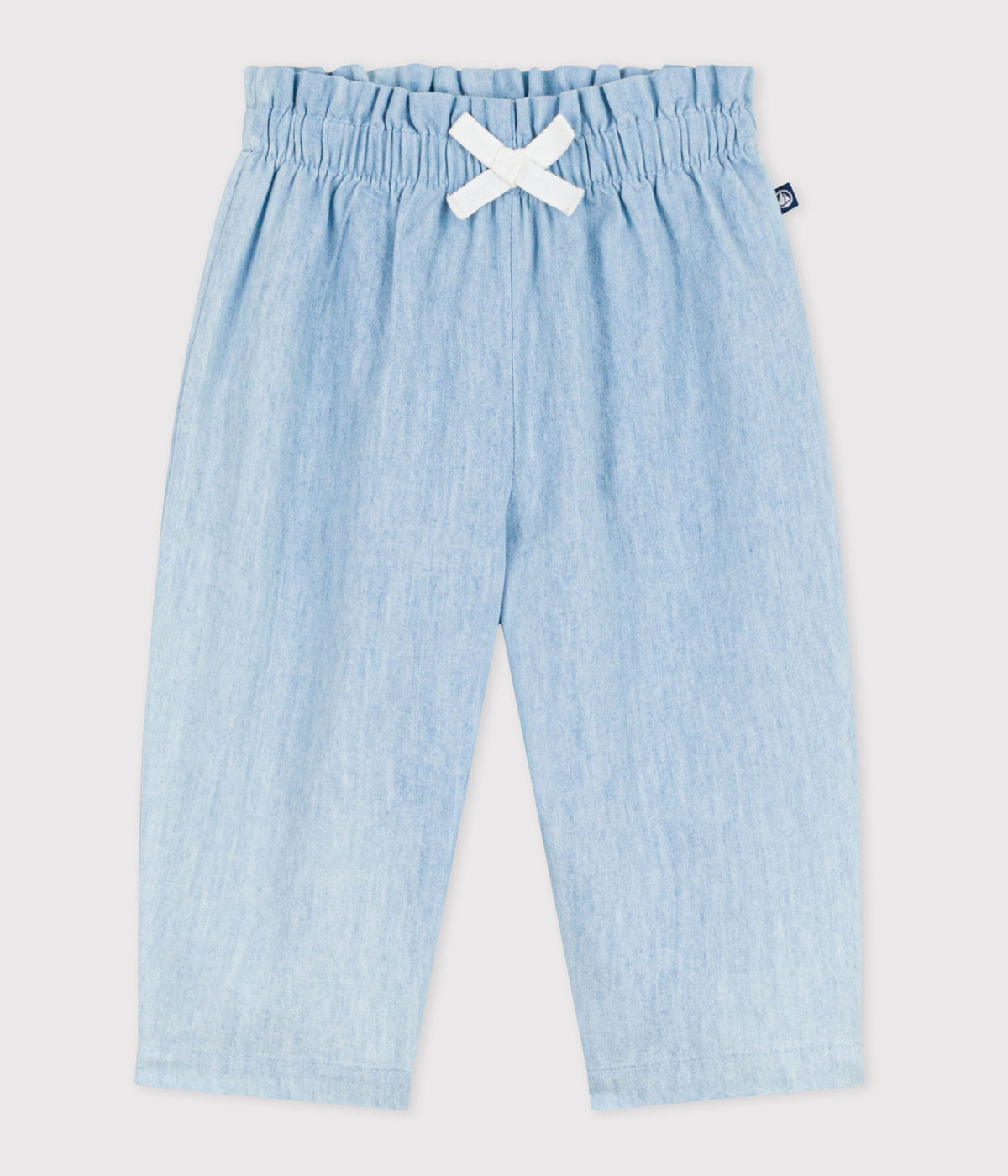 Pantalon bébé en chambray – F1