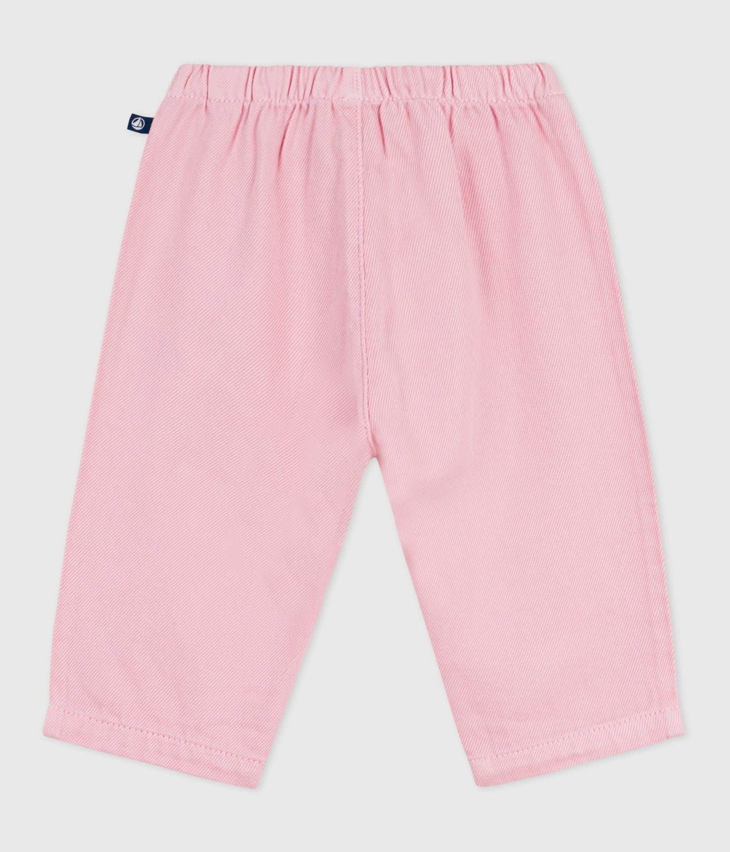 Pantalon bébé en coton souple, uni – D1