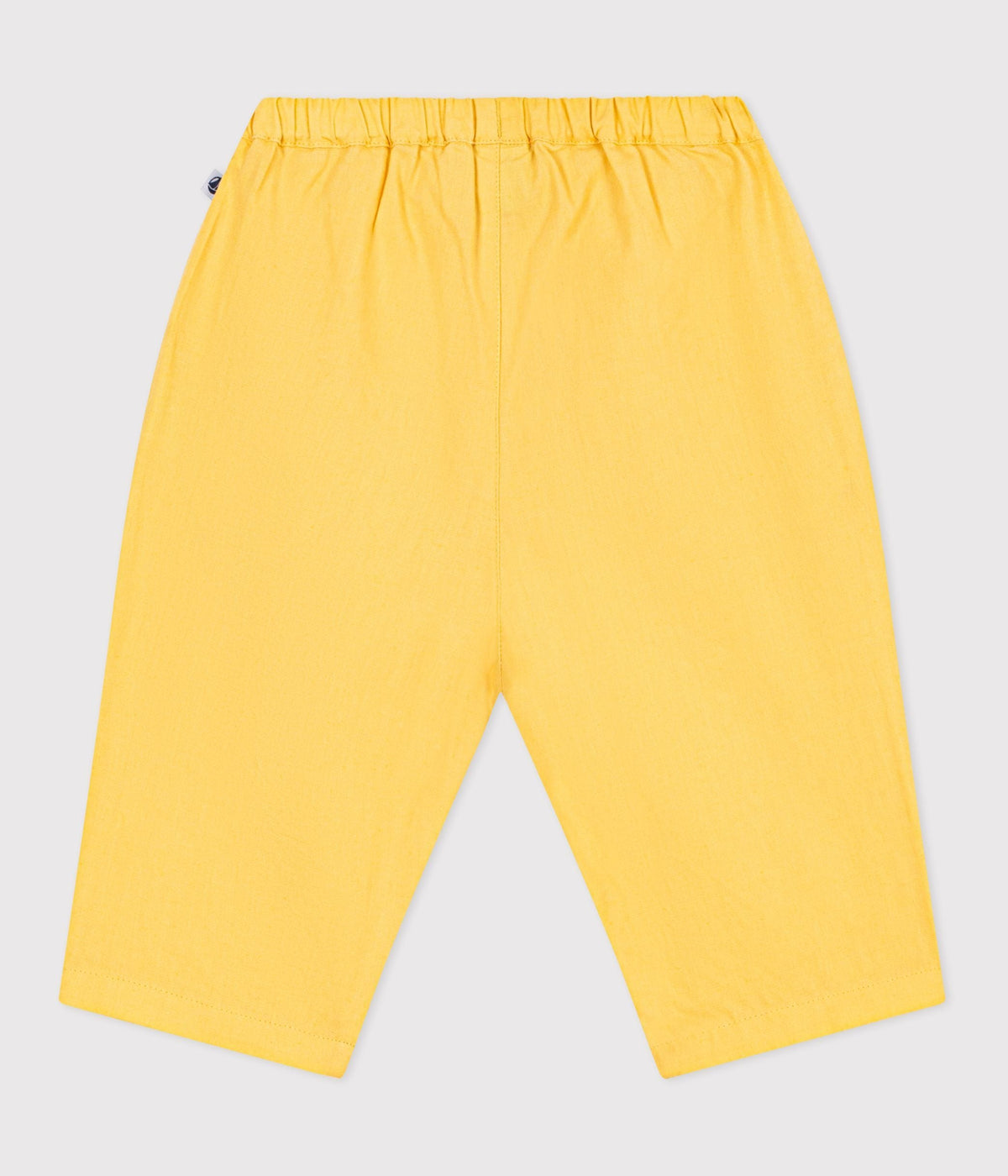 Pantalon bébé en coton/lin, uni – D1