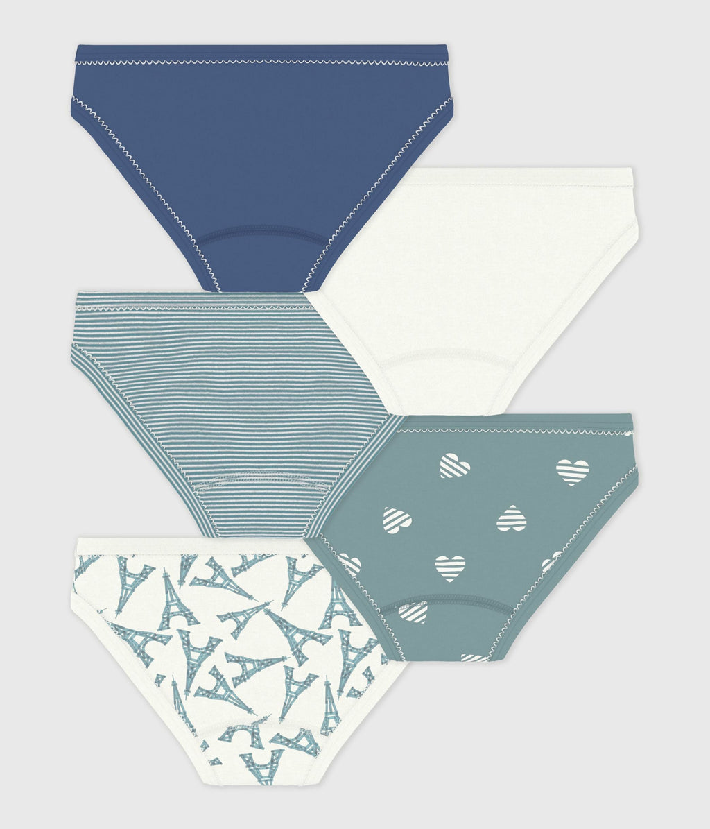 Lot de culottes enfant en coton imprimé – D1