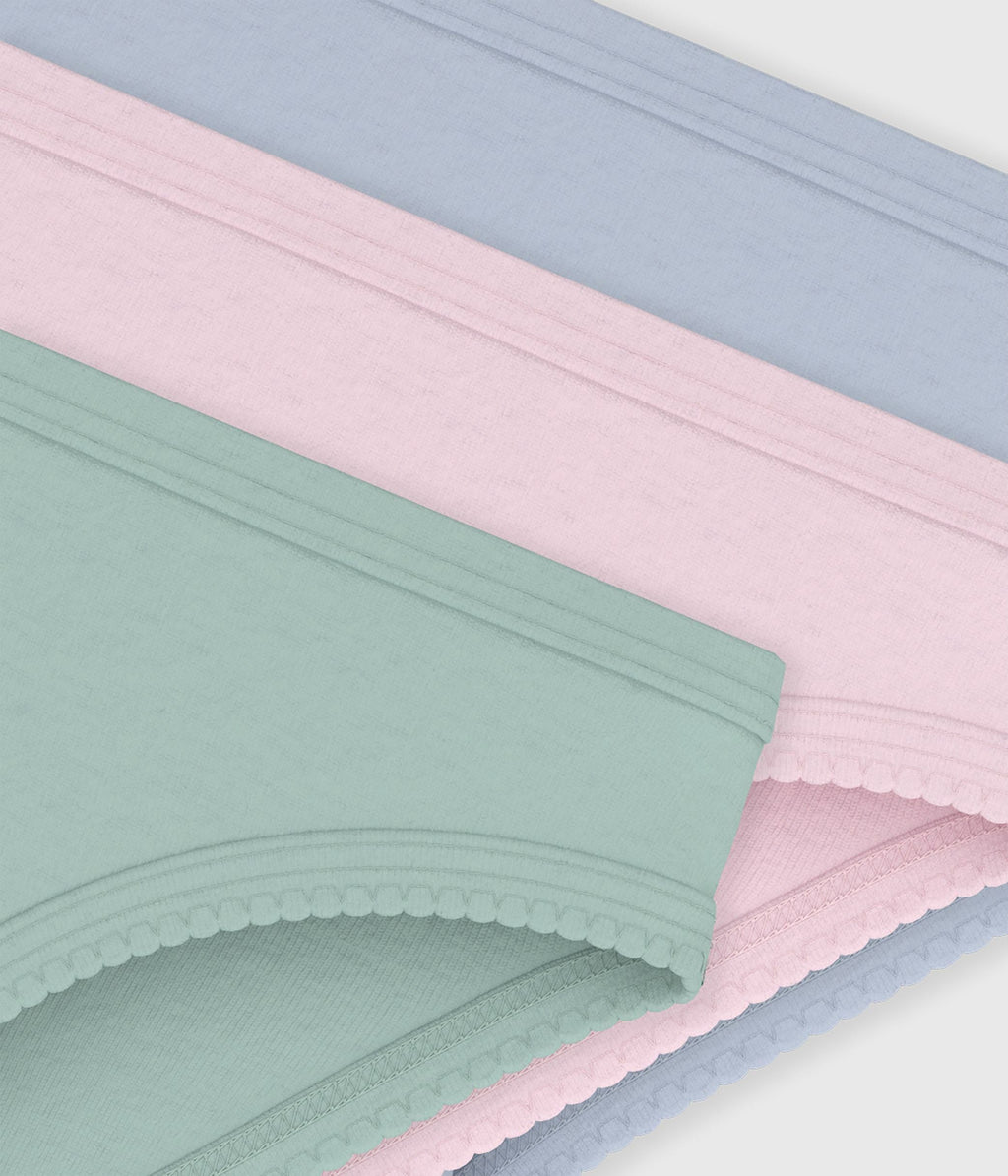 Lot de culottes enfant en coton uni – Z1