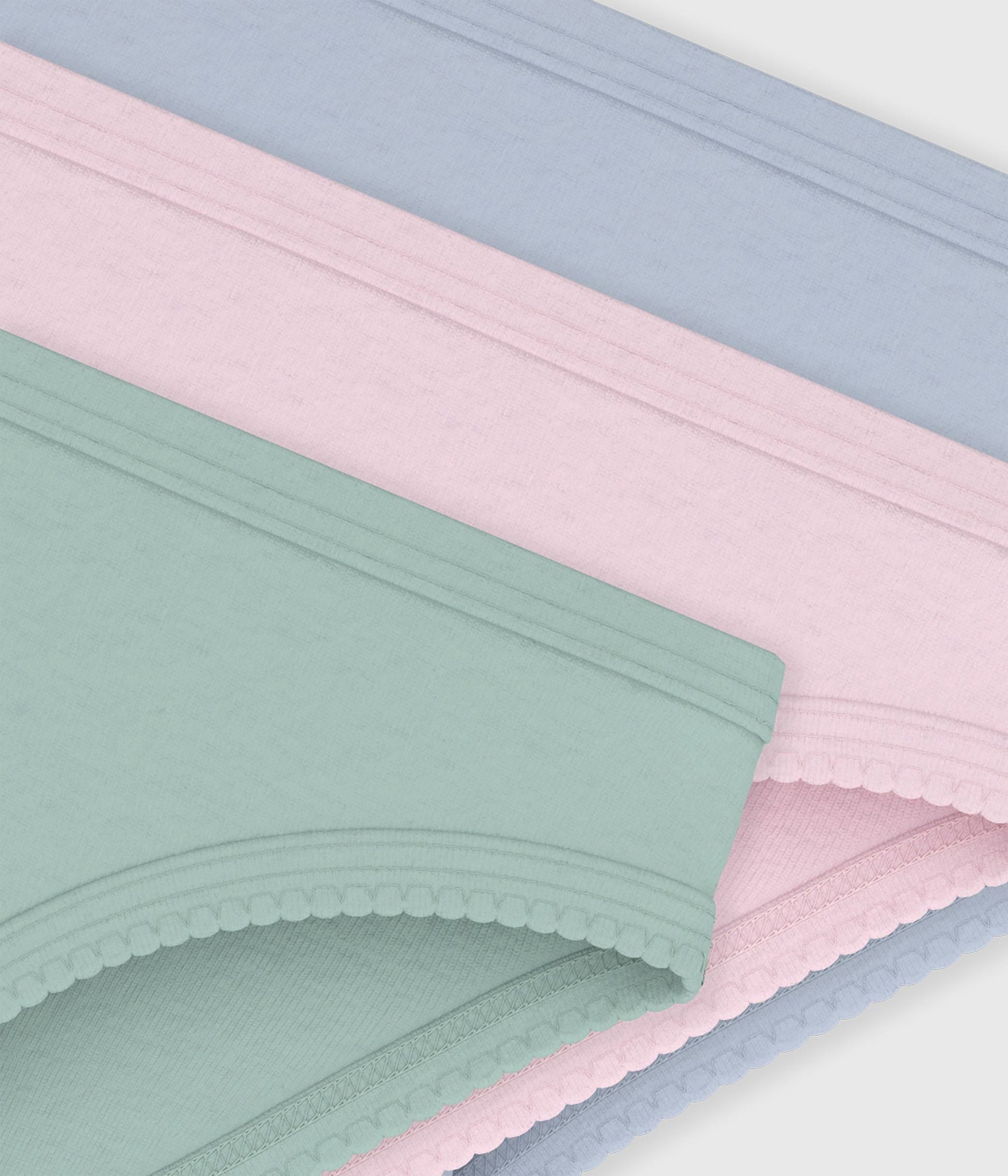 Lot de culottes enfant en coton uni – Z1