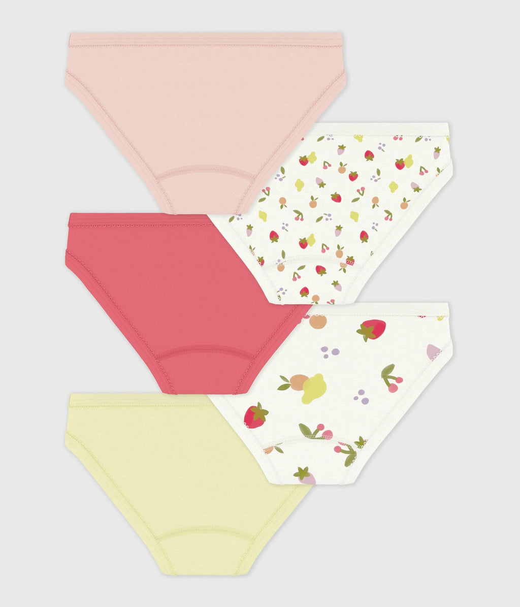 Lot de culottes enfant en coton imprimé fruits – D1