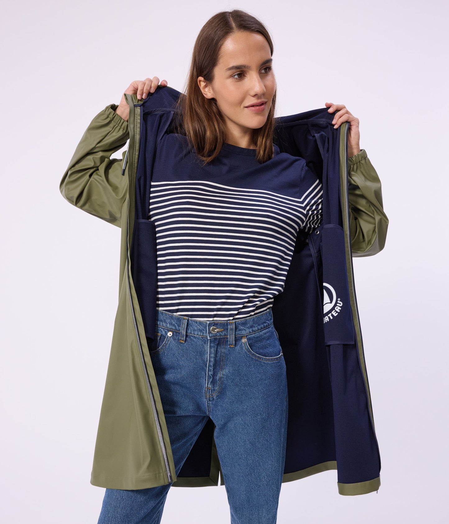 Ciré long femme bicolore – J3