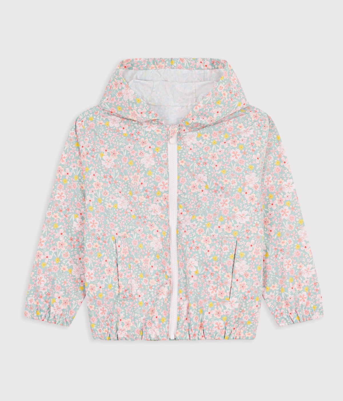 Kids' floral windbreaker